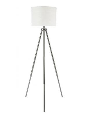 Tatuer L204141 Susette Floor Lamp, Brushed Silver Finish