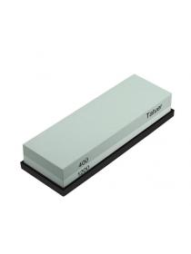 Tatuer Sharpening Stone,400/1200 Double-sided Whetstone Knife Sharpener with Non-sliper Base for Kitchen 