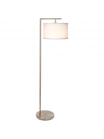 Tatuer Montage Modern LED Floor Lamp with Hanging Lamp Shade - Tall Industrial Downlight Lamp for Living Room, Family Ro